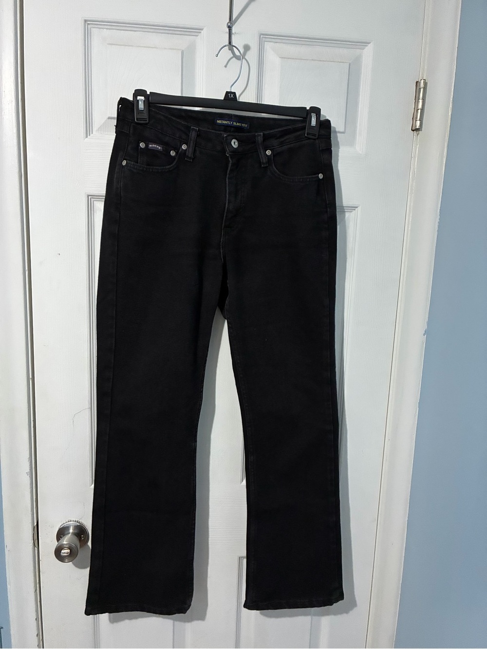 Riders by Lee Black Straight-Leg Women's Jeans